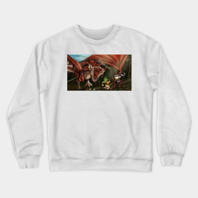 Monster Hunter: World・Rathalos Crewneck Sweatshirt by gagimas